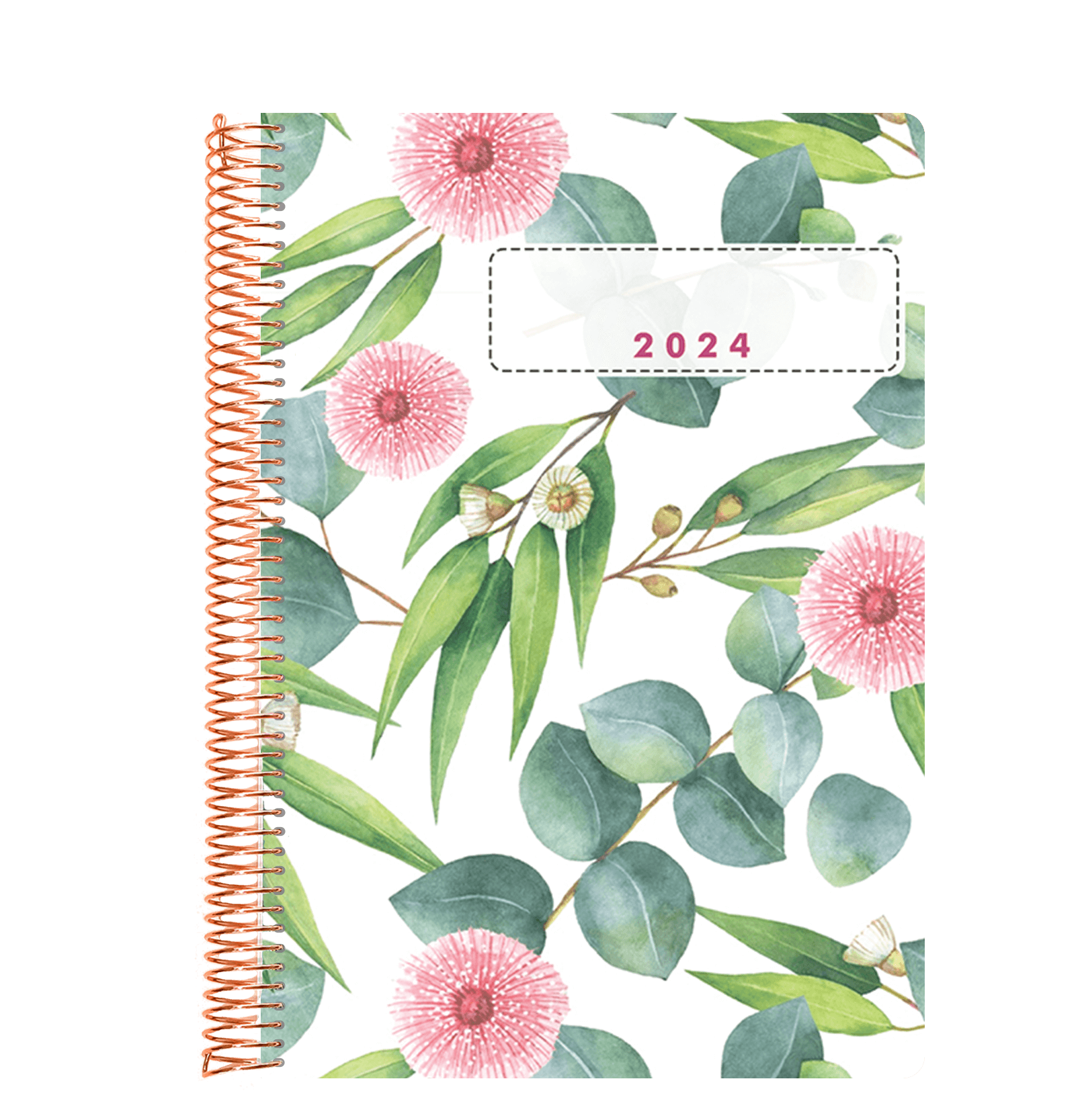 Day to a Page Teacher Planner - Blooming Eucalyptus