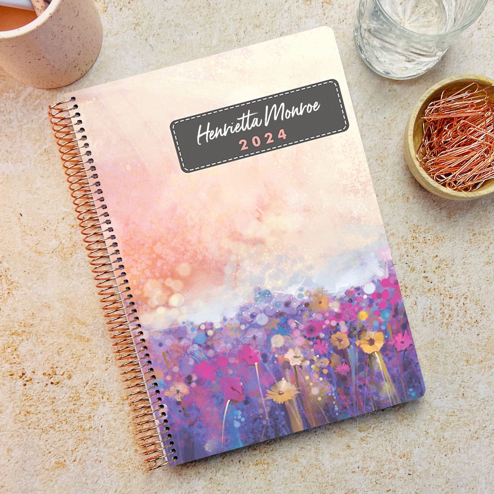 Day to a Page Teacher Planner - Twilight Meadow