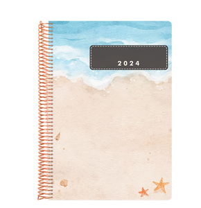 Day to a Page Teacher Planner - By The Sea